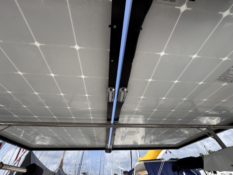 Lights on Davits
